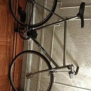 A chrome cinelli fix bike